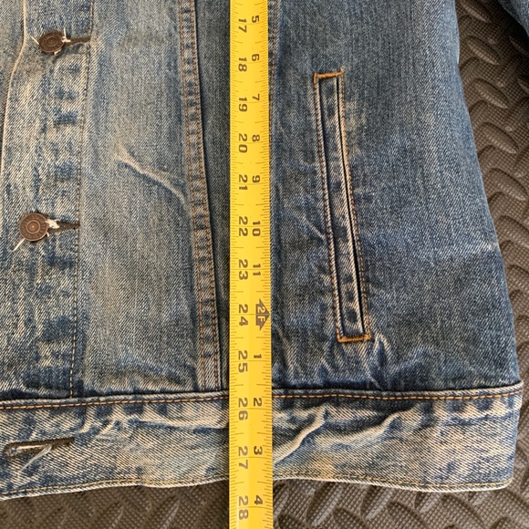 Levis Trucker Jacket sz XL Medium Wash Red Tab Type 3 - Picture 11 of 12